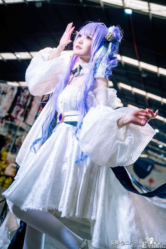 《碧蓝航线》独角兽cos，清丽可爱，美得像一道温暖的光-12.jpg