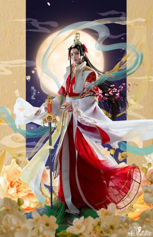 《天官赐福》谢怜cos，电影质感，太子悦神绝美惊动心弦-4.jpg
