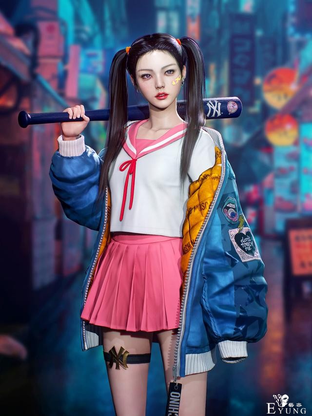 很棒的一组3D人物建模作品欣赏！造型漂亮制作细节精美-10.jpg