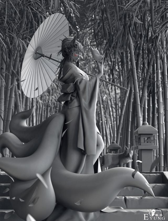 很棒的一组3D人物建模作品欣赏！造型漂亮制作细节精美-13.jpg