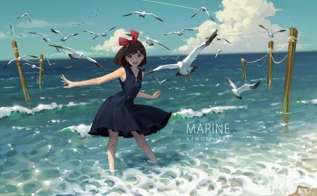 多位国内插画师的一组画功扎实的插画作品欣赏！画风各异的佳作-7.jpg