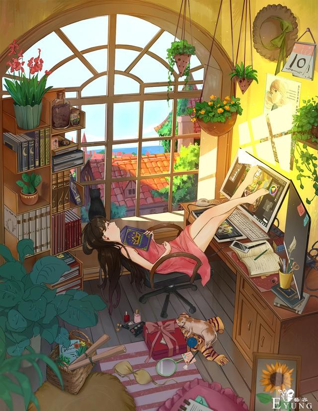 多位国内插画师的一组画功扎实的插画作品欣赏！画风各异的佳作-20.jpg