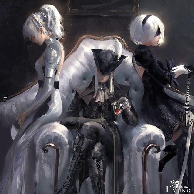 一组《尼尔机械纪元》人气角色2B姐的同人插画作品！画技相当不错-7.jpg