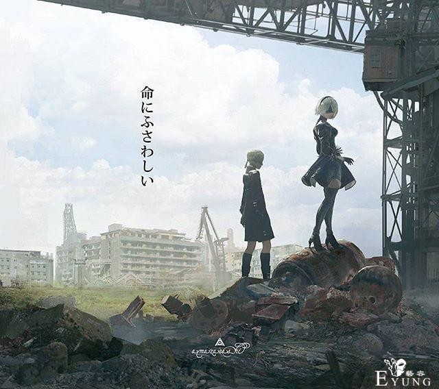 一组《尼尔机械纪元》人气角色2B姐的同人插画作品！画技相当不错-9.jpg