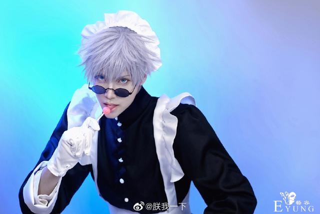 黑丝，女仆装还有兽耳的五条悟，《咒术回战》私设cosplay-9.jpg