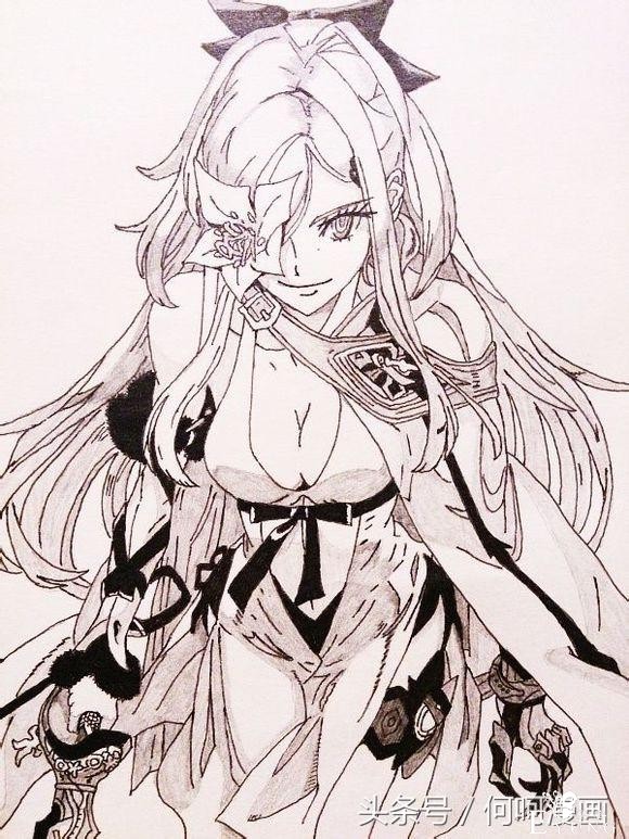 《龙背上的骑兵》女主ZERO的超帅气同人插画-24.jpg
