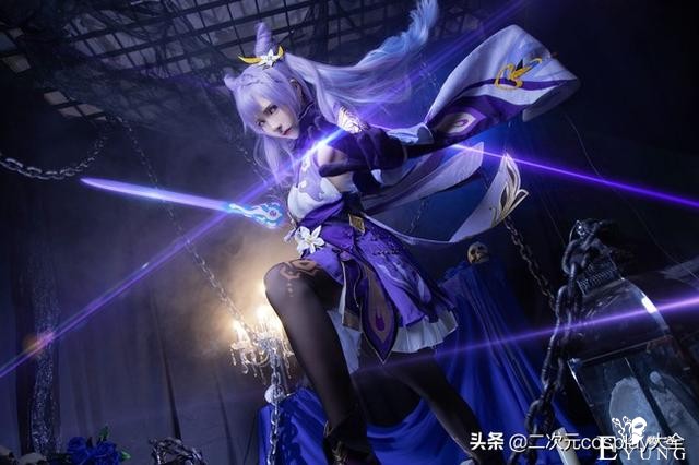 帅气值MAX，《原神》刻晴cos，潇洒飘逸气质绝佳-1.jpg