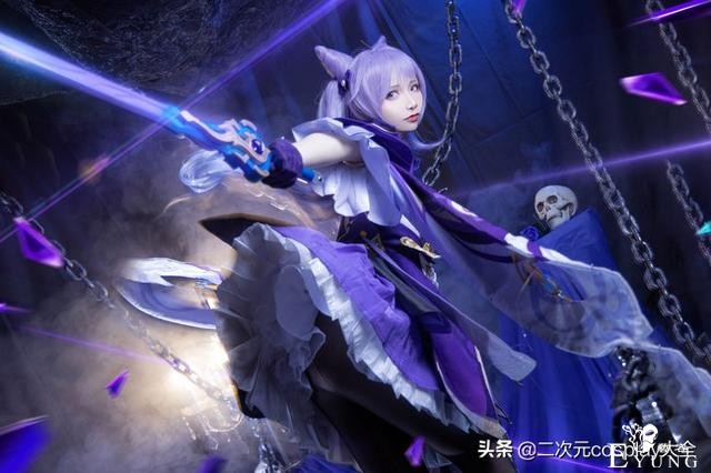 帅气值MAX，《原神》刻晴cos，潇洒飘逸气质绝佳-3.jpg