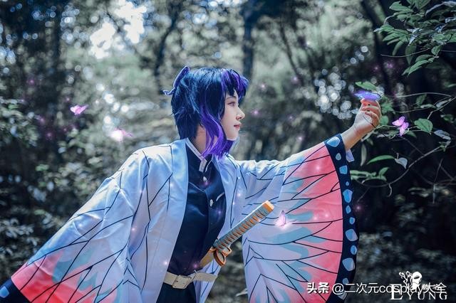《鬼灭之刃》富冈义勇&蝴蝶忍cos，甜甜温馨的感觉，百看不腻-6.jpg