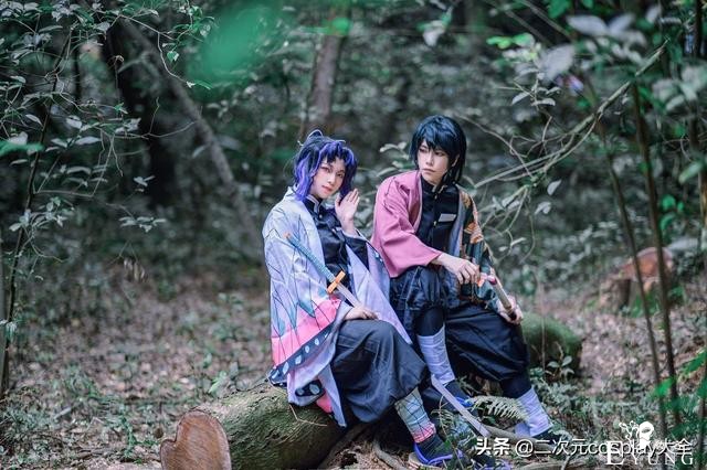 《鬼灭之刃》富冈义勇&蝴蝶忍cos，甜甜温馨的感觉，百看不腻-8.jpg