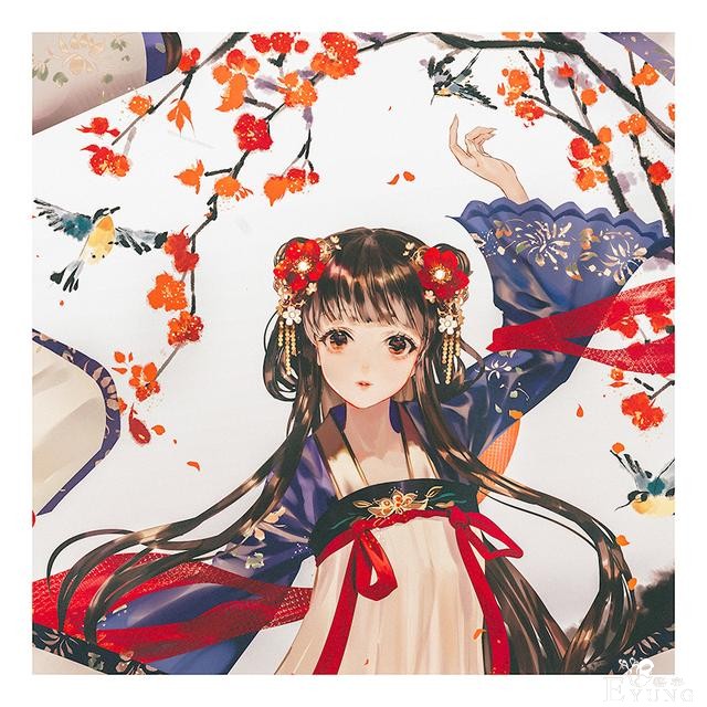 两位大佬级画师的漂亮人物插画合集！造型唯美画面华丽的养眼大作-1.jpg