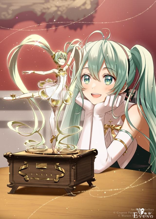 非常漂亮的一组初音未来同人插画作品欣赏！人物美型画风唯美-4.jpg