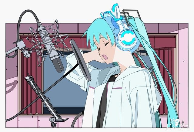 非常漂亮的一组初音未来同人插画作品欣赏！人物美型画风唯美-10.jpg