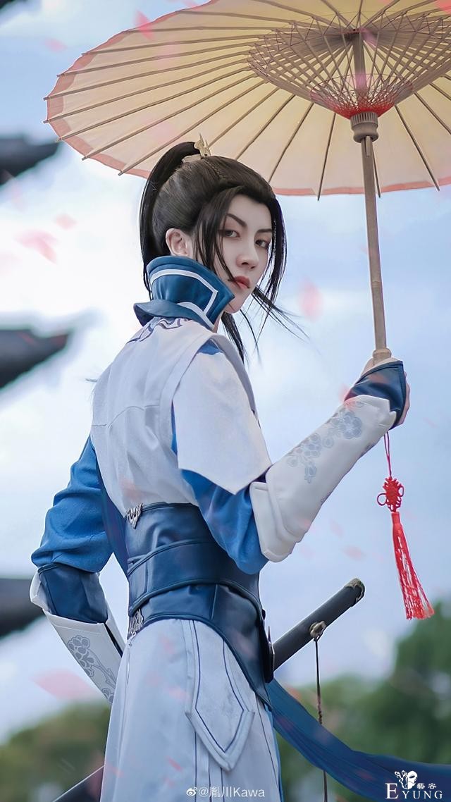 《人渣反派自救系统》柳清歌cos，精致俊秀，帅到我成为小迷妹-1.jpg