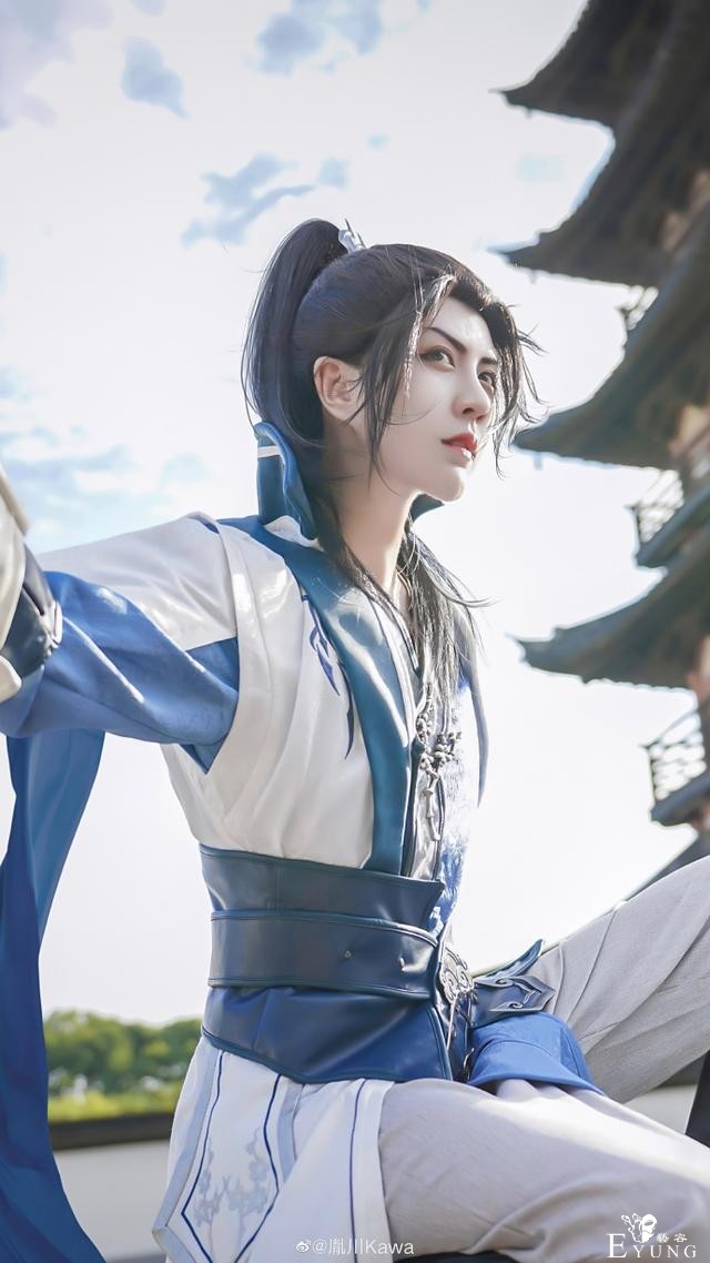 《人渣反派自救系统》柳清歌cos，精致俊秀，帅到我成为小迷妹-4.jpg