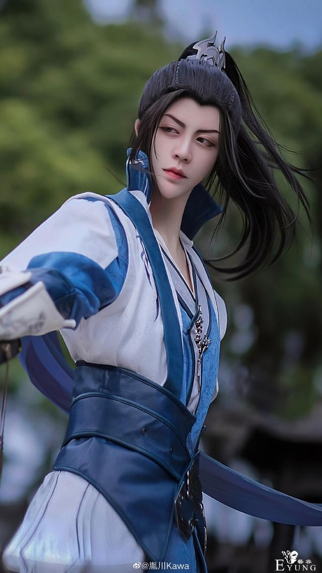 《人渣反派自救系统》柳清歌cos，精致俊秀，帅到我成为小迷妹-6.jpg