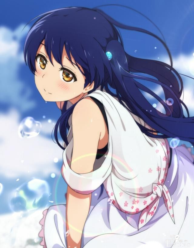 可爱妹子遇上夏日暖阳，画师大佬笔下的夏天太美好了-7.jpg