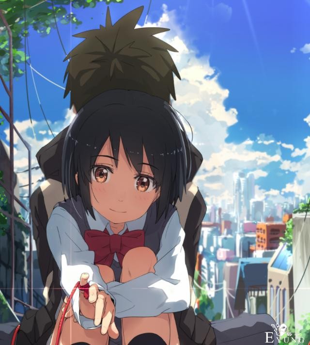 可爱妹子遇上夏日暖阳，画师大佬笔下的夏天太美好了-2.jpg
