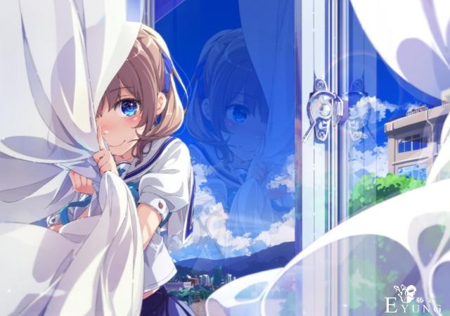 可爱妹子遇上夏日暖阳，画师大佬笔下的夏天太美好了-6.jpg
