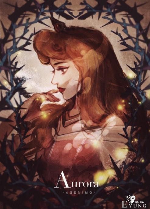 阿莘大佬笔下的迪士尼公主，木兰的气质堪比女王，贝儿回眸一笑-7.jpg