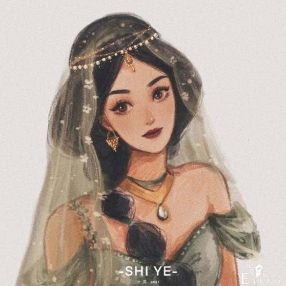 迪士尼公主们的唯美嫁衣，木兰的古风好带感，艾莎表示老娘不需要-4.jpg