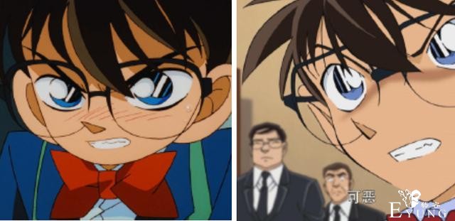 大佬分享柯南画风对比，90年代和现在差别巨大，我还是喜欢旧版-1.jpg