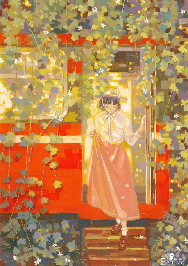 一组画风极致唯美的插画作品欣赏！画技成熟画面绝对赏心悦目-2.jpg
