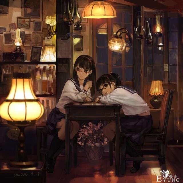 国人画师HJL的插画作品欣赏！虽然画面没那么精致但还是很漂亮的-5.jpg