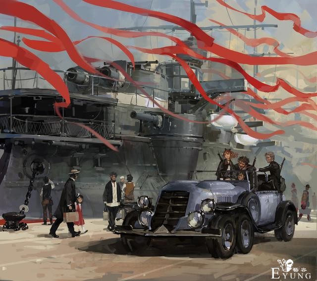 国人画师HJL的插画作品欣赏！虽然画面没那么精致但还是很漂亮的-9.jpg
