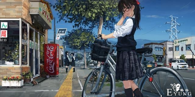 国人画师HJL的插画作品欣赏！虽然画面没那么精致但还是很漂亮的-11.jpg