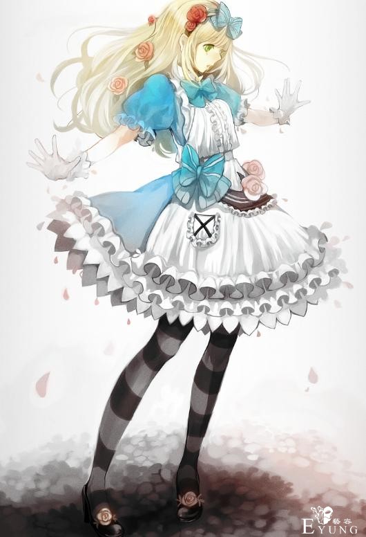 华丽唯美超次元动漫插画，画师真是有耐心啊！-8.jpg