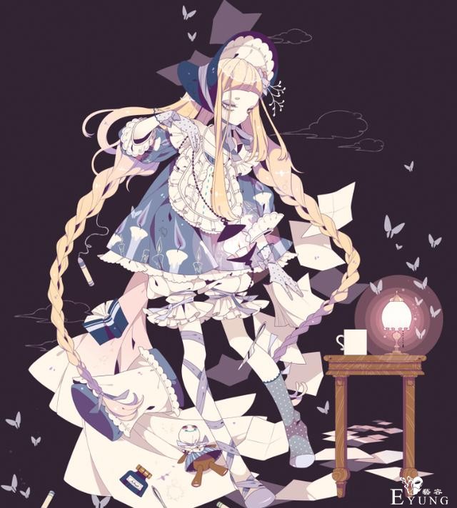 华丽唯美超次元动漫插画欣赏，画师真是有耐心啊！-8.jpg