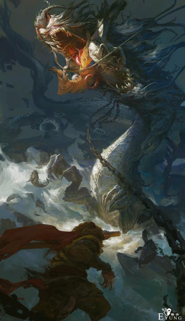 国人大神气势恢宏的插画作品！把西游绘制出了史诗魔幻大片的感觉-1.jpg