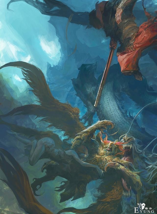 国人大神气势恢宏的插画作品！把西游绘制出了史诗魔幻大片的感觉-3.jpg