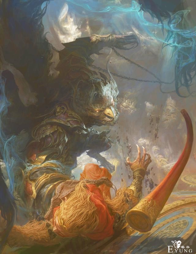 国人大神气势恢宏的插画作品！把西游绘制出了史诗魔幻大片的感觉-8.jpg