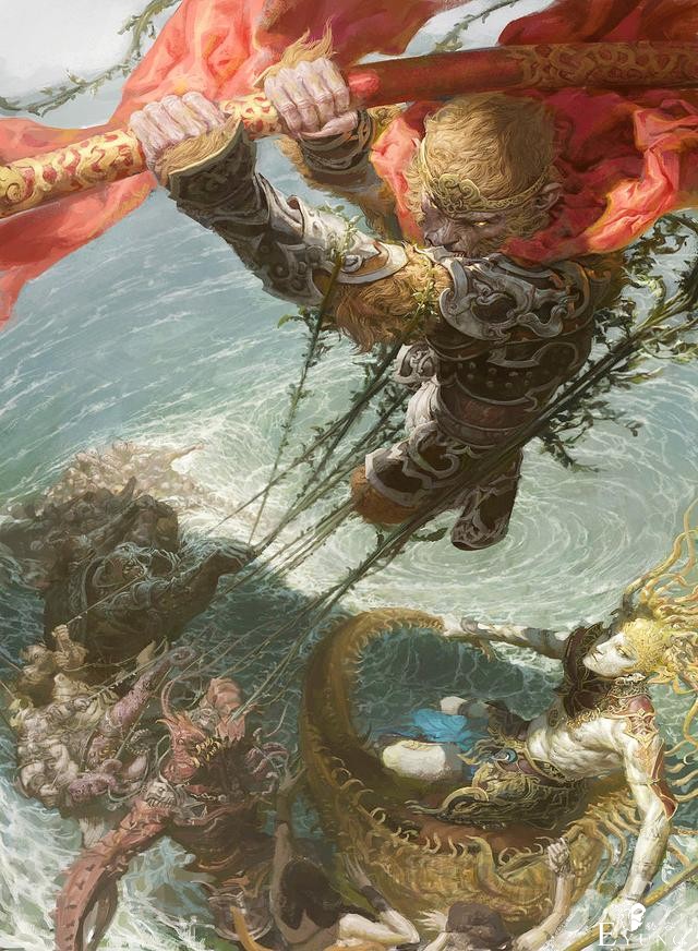 国人大神气势恢宏的插画作品！把西游绘制出了史诗魔幻大片的感觉-10.jpg