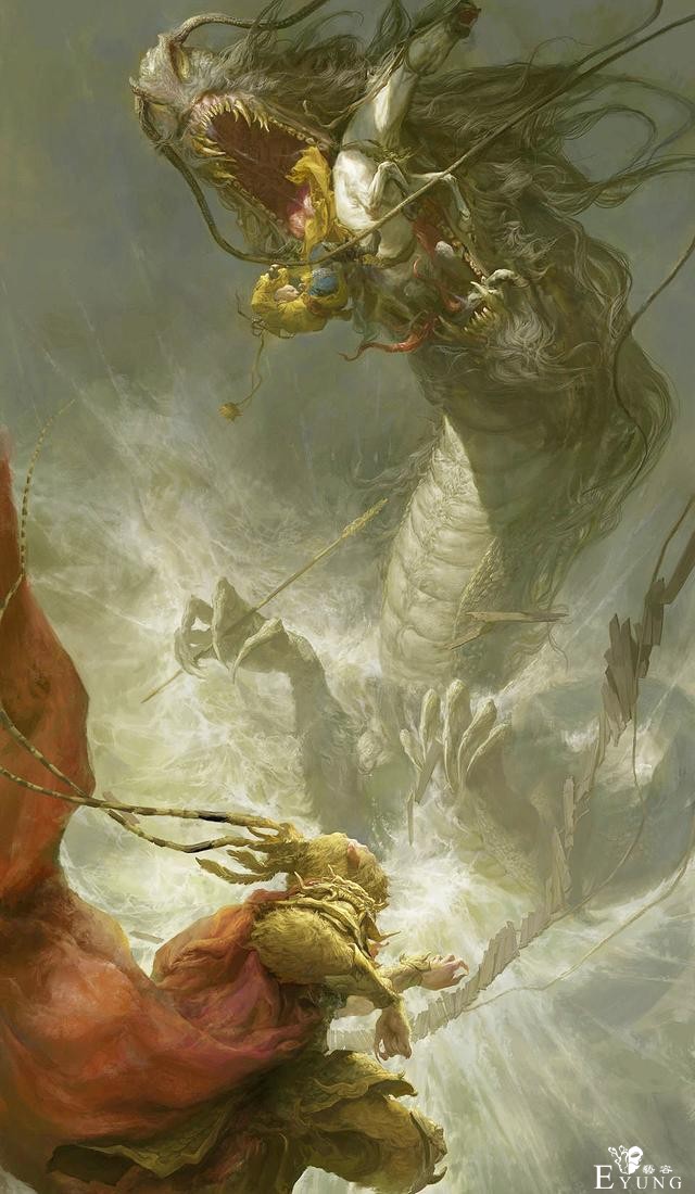 国人大神气势恢宏的插画作品！把西游绘制出了史诗魔幻大片的感觉-12.jpg