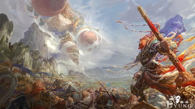 国人大神气势恢宏的插画作品！把西游绘制出了史诗魔幻大片的感觉-18.jpg