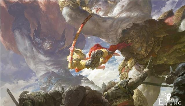 国人大神气势恢宏的插画作品！把西游绘制出了史诗魔幻大片的感觉-19.jpg