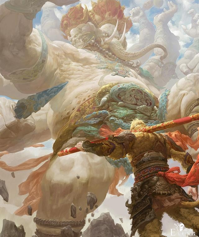 国人大神气势恢宏的插画作品！把西游绘制出了史诗魔幻大片的感觉-22.jpg