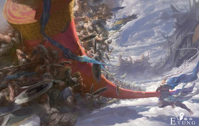 国人大神气势恢宏的插画作品！把西游绘制出了史诗魔幻大片的感觉-20.jpg