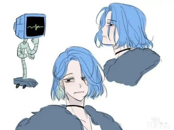 画师将海绵宝宝拟人，章鱼哥这颜值也太帅了，蟹老板女儿一头金发-6.jpg
