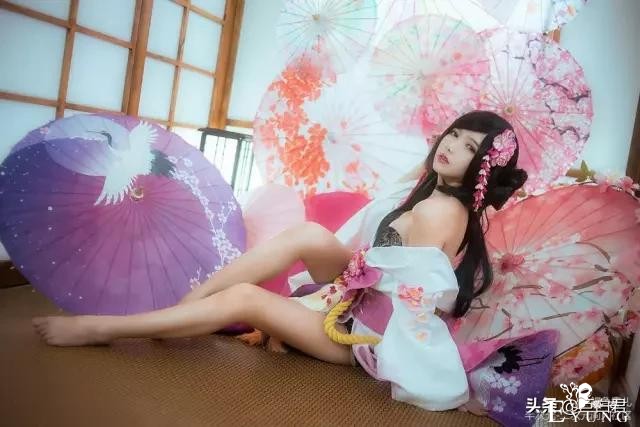 二次元福利图 | 镇魔曲夜樱cos 花魁风韵！漂亮小美女-5.jpg