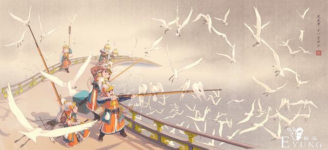国人画师一组很有国风特色的卡通插画作品！造型可爱充满民俗元素-21.jpg