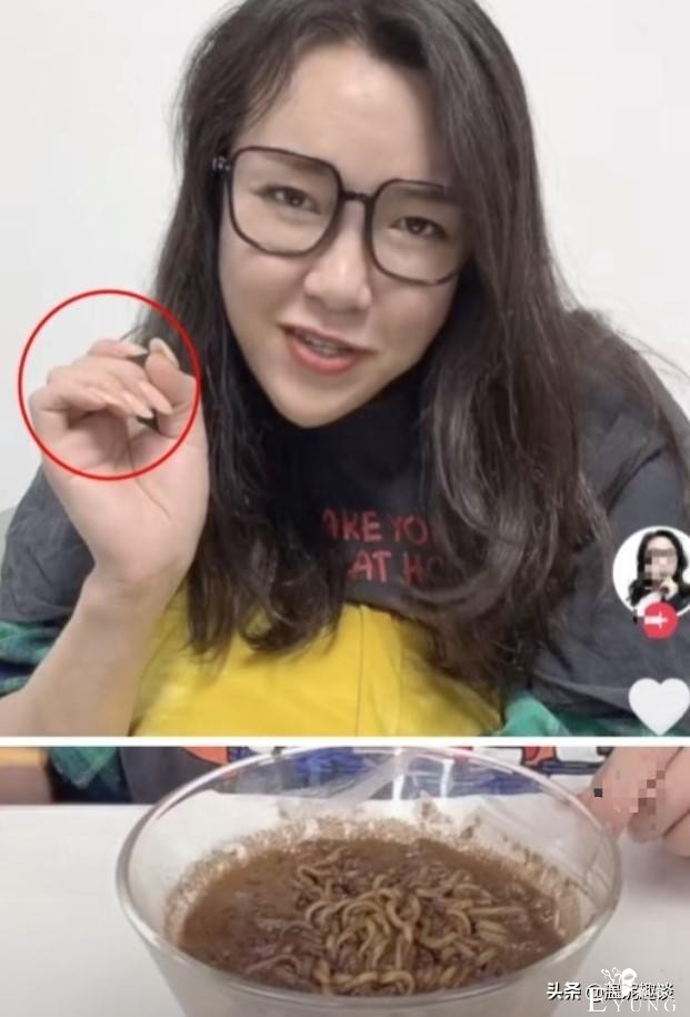 网红“浪胃仙”男扮女装留美甲，长得像女生，开口就露馅-3.jpg