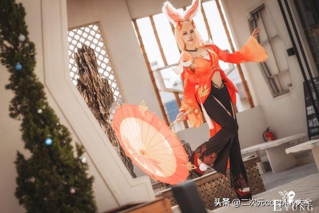 《王者荣耀》公孙离cos，婉约灵动，娇美清丽的古风美少女-2.jpg