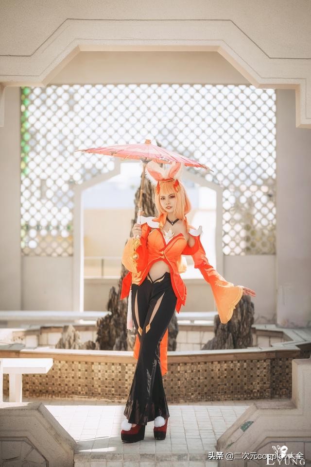 《王者荣耀》公孙离cos，婉约灵动，娇美清丽的古风美少女-5.jpg