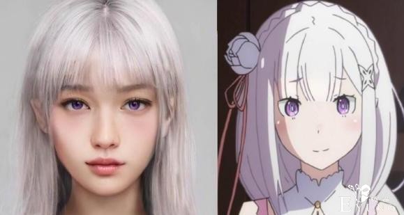 网友用AI创作从零开始真人版，我个人感觉挺丑的，有点毁动漫-2.jpg