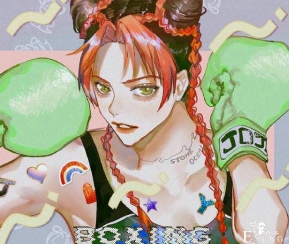 JOJO第6部动画还没来，看看徐伦美图过干瘾，JK旗袍都好看-5.jpg