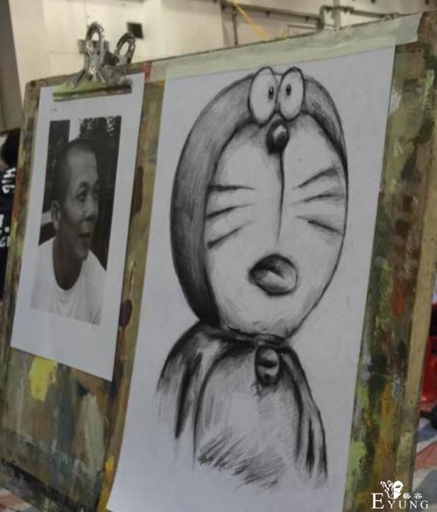 那些美术考试上的神仙操作，叫你画人像，连虚拟主播都画上了-4.jpg